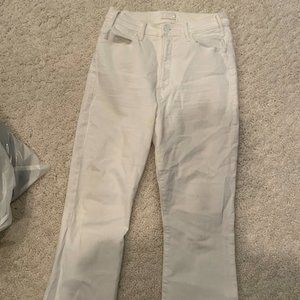 Cropped Flare Mother Jeans